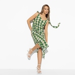 Сарафан Фэшн-любовь (ромашковое поле). Состав: 95% п/э, 5% спандекс