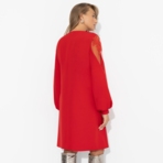 Платье Секрет любви (красное). Состав: 95% п/э, 5% эластан