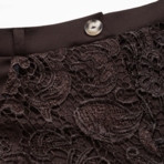 Кюлоты Больше, чем просто стиль (горький шоколад). Состав: 65% п/э, 30% вискоза, 5% спандекс