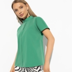 Блуза Модный приём. Состав: 72% п/э, 22% вискоза, 6% спандекс