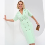 Платье Призываю удачу. Состав: 72% п/э, 22% вискоза , 6% эластан