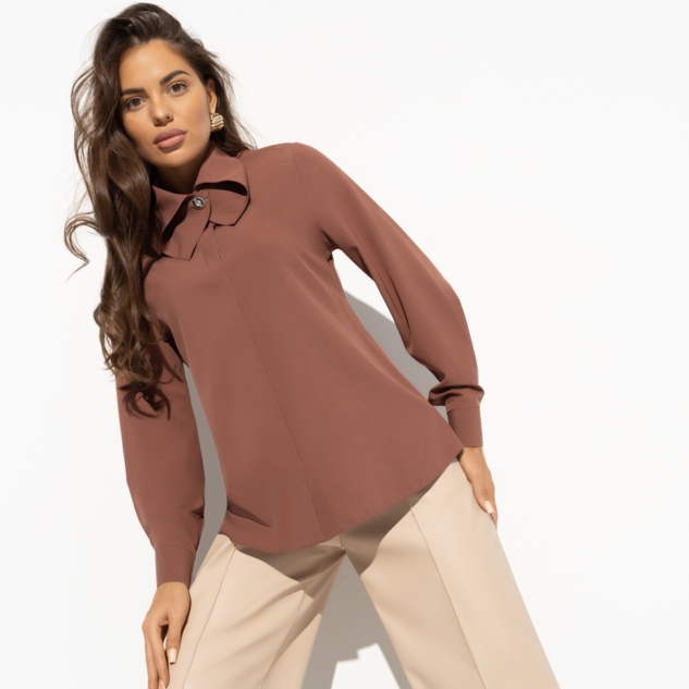 Блуза Неожиданный эффект (super) 