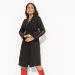 Платье Виновница торжества (черный). Состав: 60% п/э, 37% вискоза, 3% спандекс