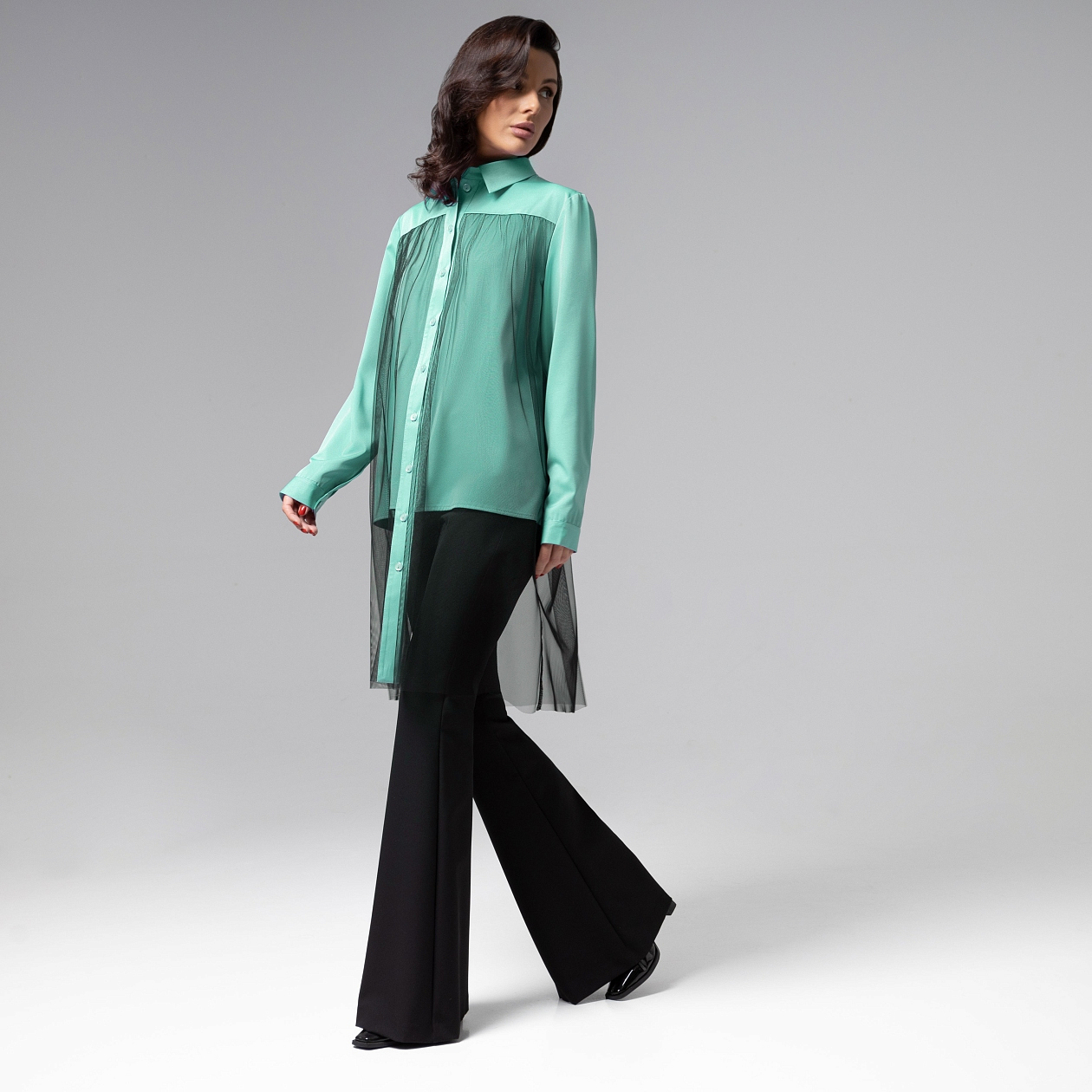 Срочно на обложку (бирюзовая). Состав: 95% вискоза, 5% эластан