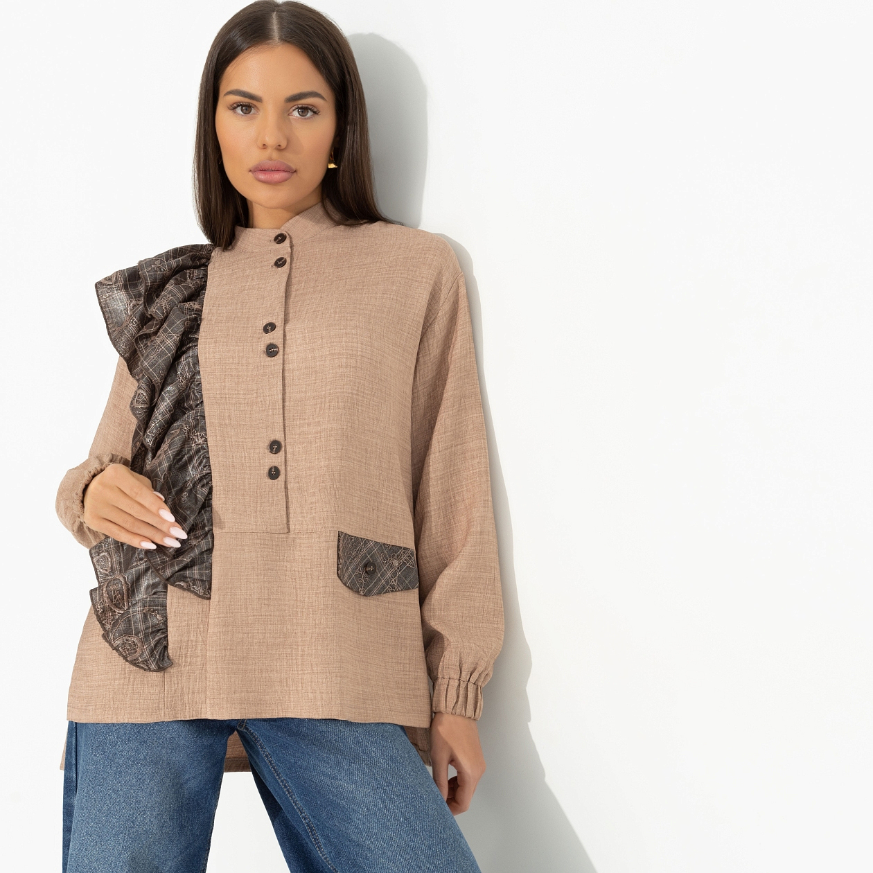 Личное достижение (brown). Состав: 50% п/э, 25% вискоза, 25% хлопок