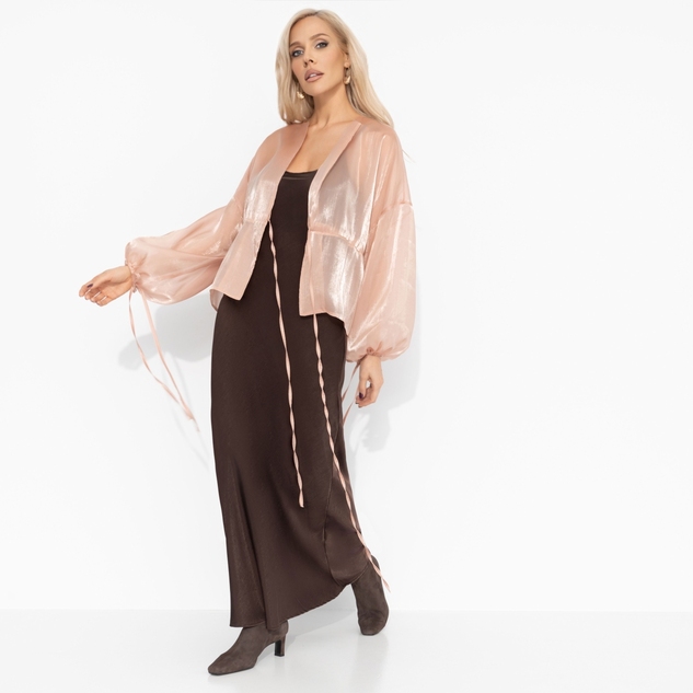 Жакет Вершина восхищения (пудровый) 