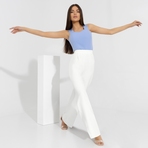 Брюки Модный экстаз (milk). Состав: 95% п/э, 5% эластан