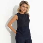 Блуза Кейт Мосс отдыхает . Состав: 96% п/э, 4% спандекс