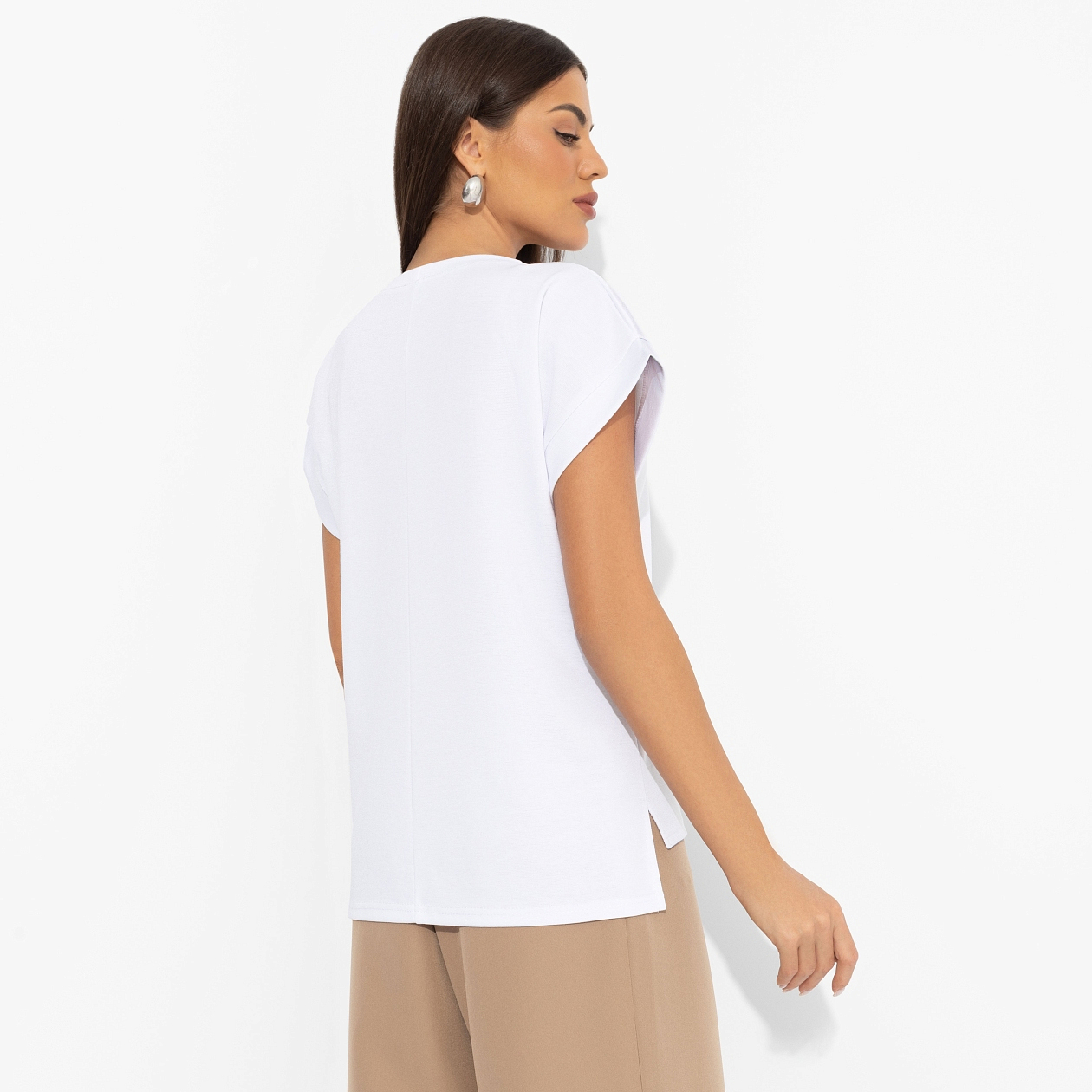 Футболка Оттенок настроения (wild). Состав: 65% п/э, 30% вискоза, 5% стрейч