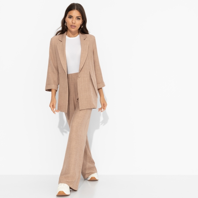 Брючный костюм Стиль по-французски (biege, 2 в 1) 