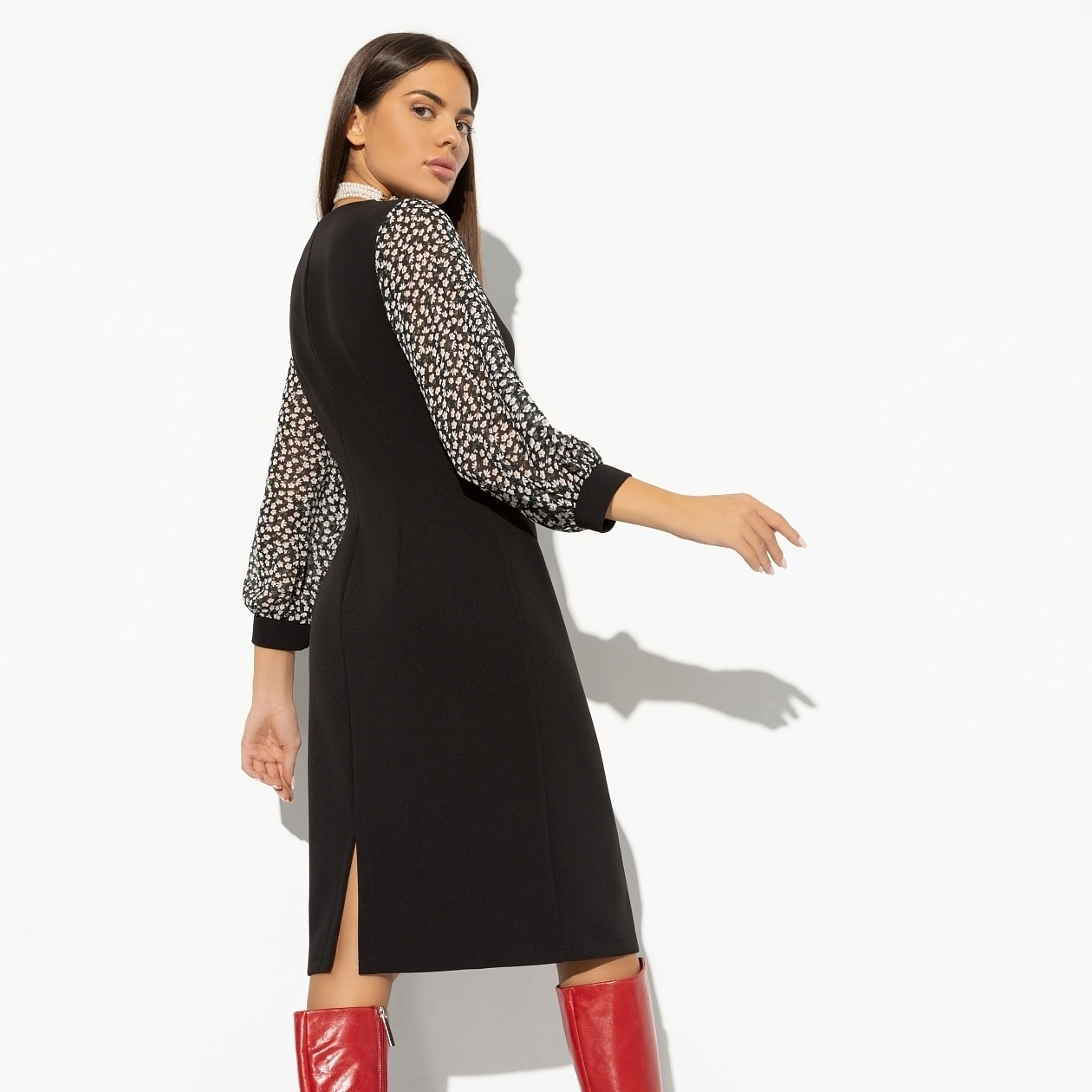 Платье Мой спектакль (prestige). Состав: 95% п/э, 5% спандекс