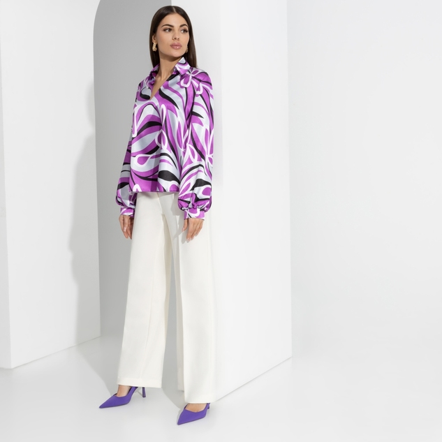 Блуза Личные границы (violet rose) 