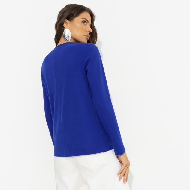 Блуза Неисчерпаемый талант (спелая голубика) 