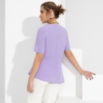 Блуза Воздушные мечты. Состав: 95% полиэстер, 5% эластан