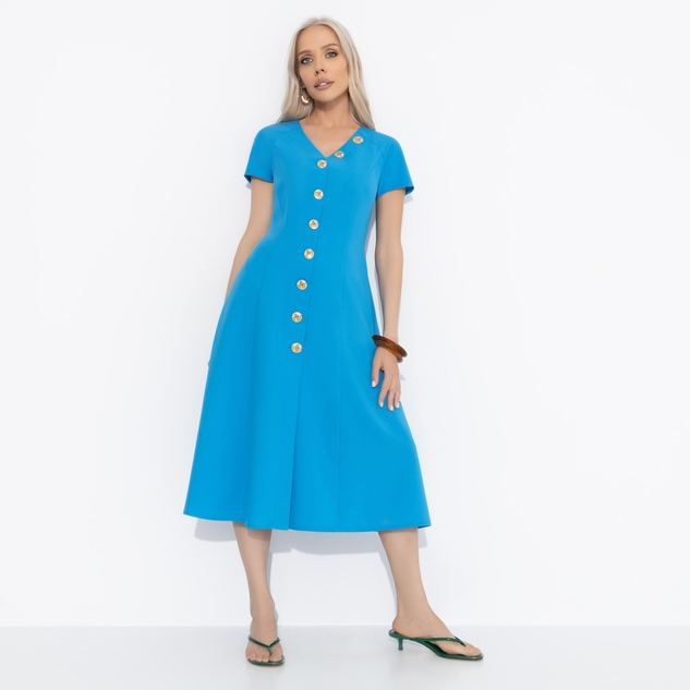 Платье Принимаю комплименты (blue) 