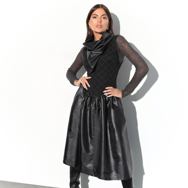 Сарафан Элегантное очарование (black) 