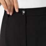 Брюки Легкой походкой (black). Состав: 60% п/э, 37% вискоза, 3% спандекс