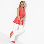 Модное исключение (coral). Состав: 90% п/э, 10% хлопок