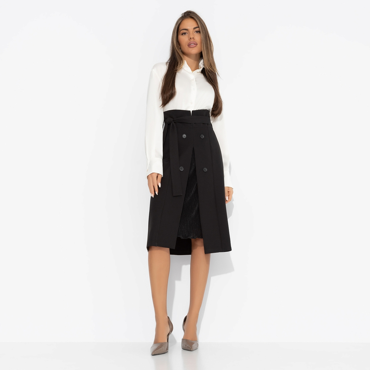 Местная знаменитость new (с поясом). Купить женский Юбка оптом от производителя.