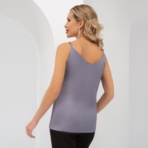 Создана для поцелуев (французский серый). Купить женский Топ оптом от производителя.