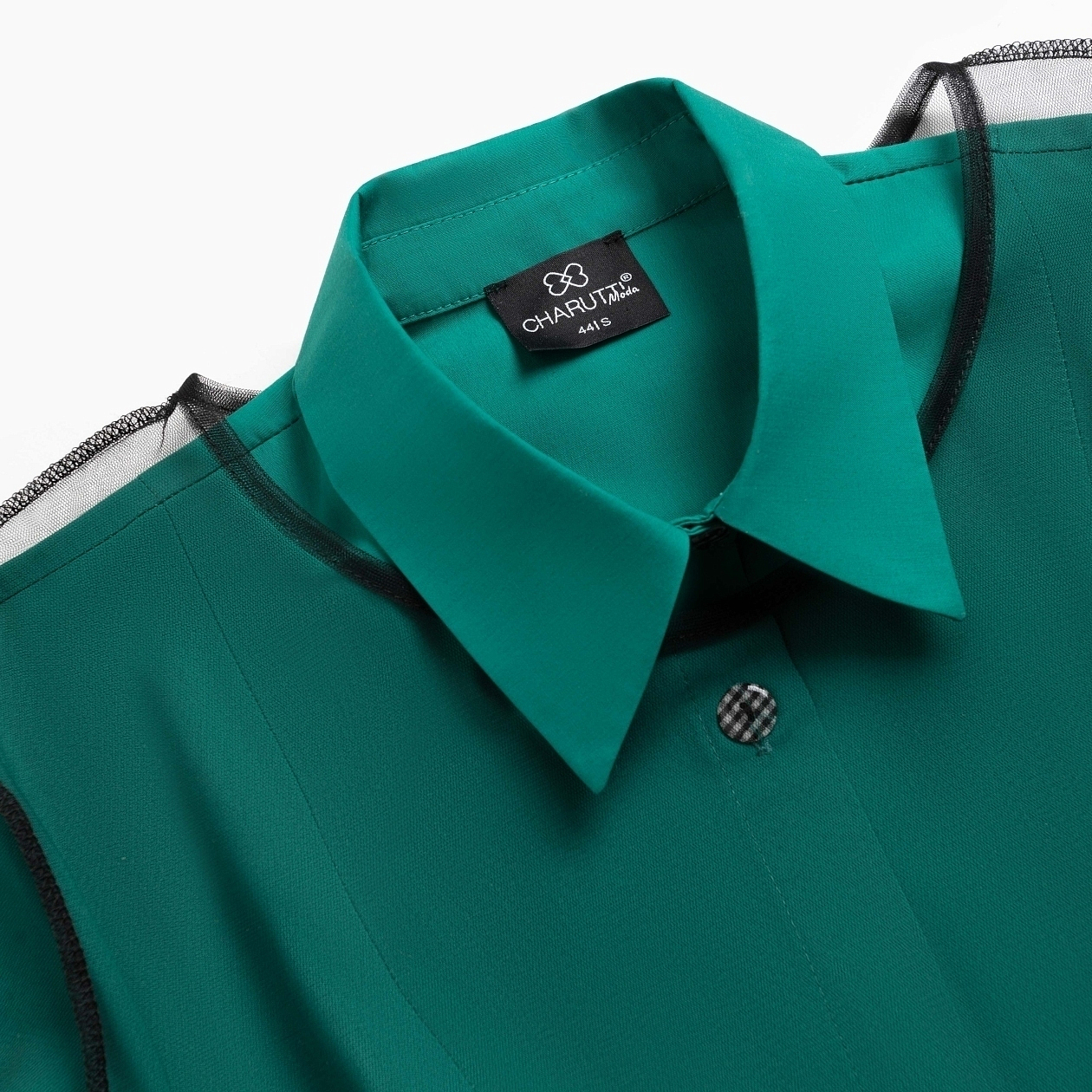 Платье-рубашка Стильное самообладание (2 в 1). Состав: 45% хлопок, 30% полиэстер, 25% нейлон