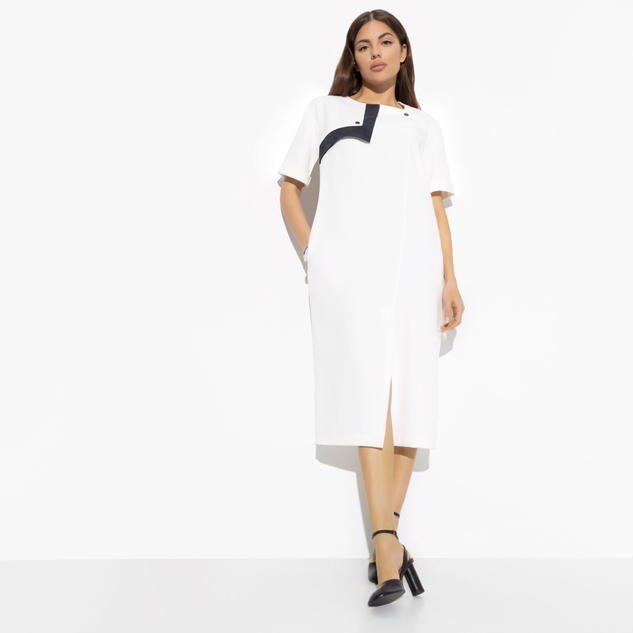 Платье Я онлайн (white style, с поясом) 