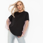 Футболка Модный бунт (магия). Состав: 65% п/э, 30% вискоза, 5% стрейч