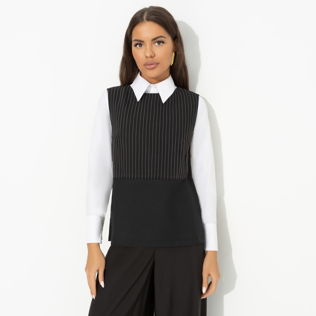 Блуза Кейт Мосс отдыхает (black) 