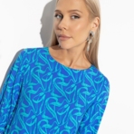 Платье Танец женственности (extra). Состав: 65% п/э, 30% вискоза, 5% эластан