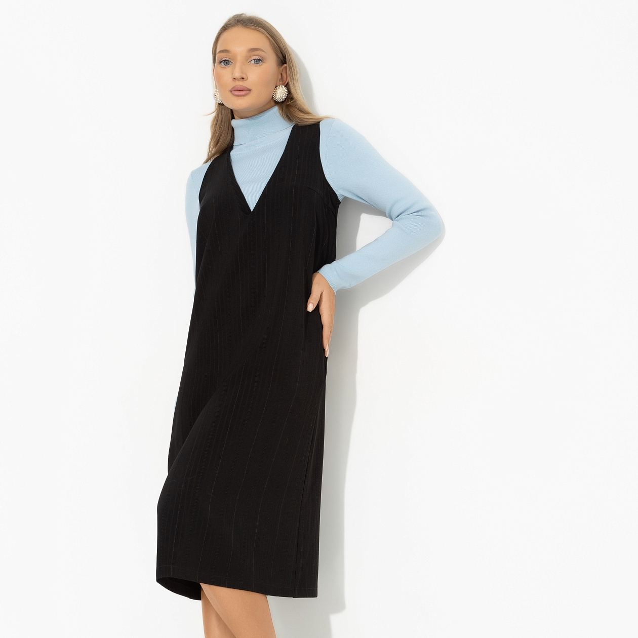 Сарафан Красота за бортом! (new). Состав: 92% полиэстер, 6% вискоза, 2% спандекс