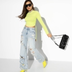 Лонгслив Акцентная штучка. Состав: 95% хлопок, 5% эластан