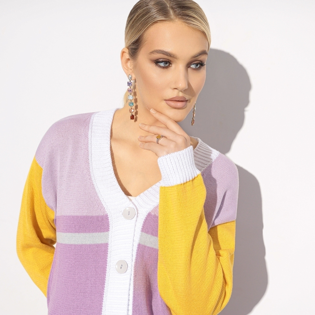 Залипательный look (orchid). Состав: 50% хлопок, 50% акрил