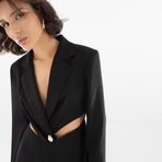 Жакет Блеск изящества. Состав: 65% п/э, 30% хлопок, 5% спандекс