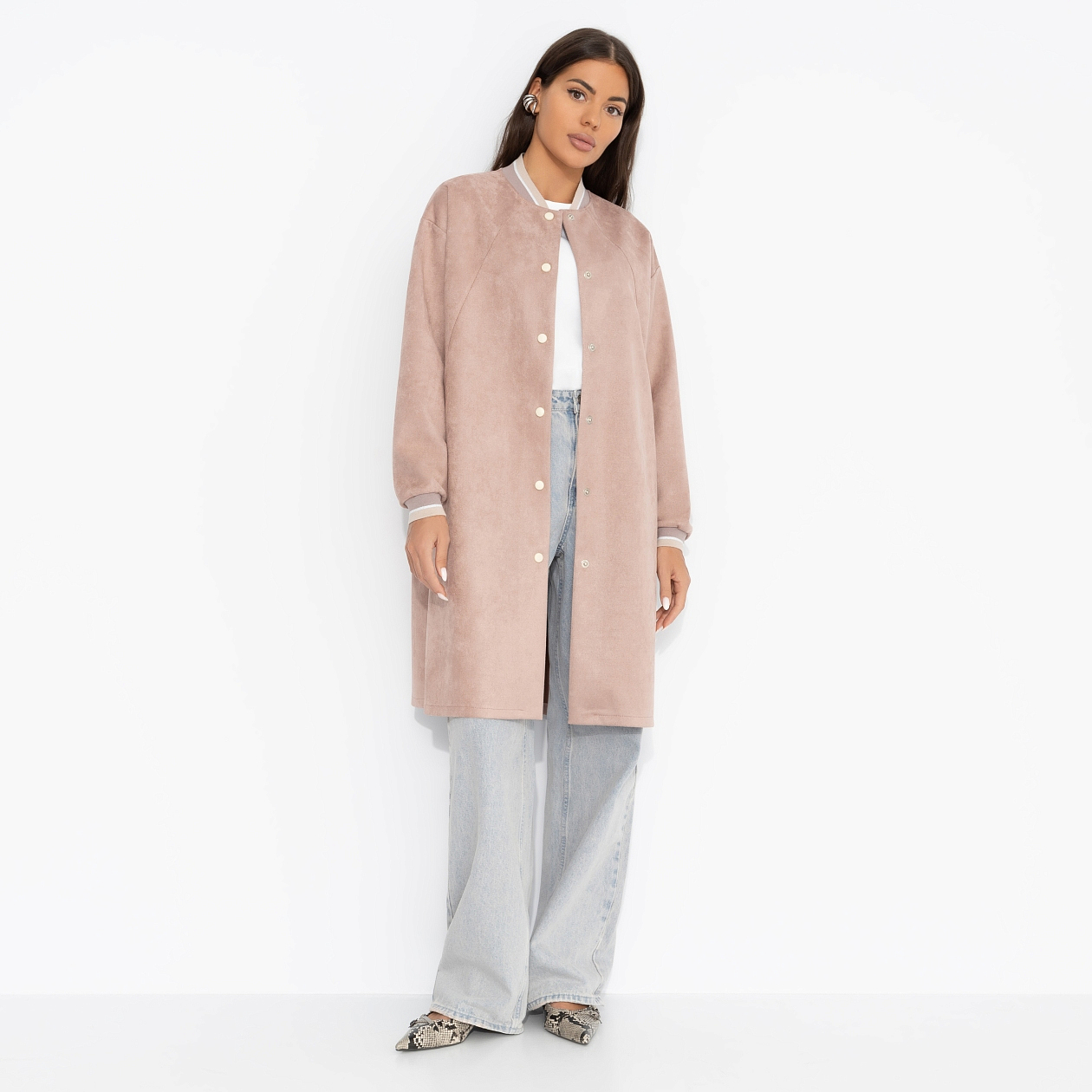 В личном статусе (пыльная роза). Состав: 95% п/э, 5% спандекс