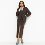 Жакет Власть в деталях. Состав: 95% полиэстер, 5% эластан