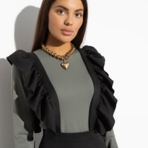 Сарафан Высокие ожидания. Состав: 60% п/э, 37% вискоза, 3% спандекс