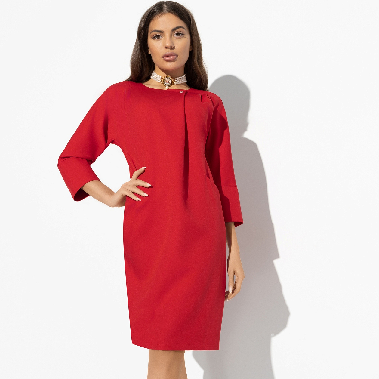 Платье Устоять невозможно. Состав: 95% п/э, 5% эластан