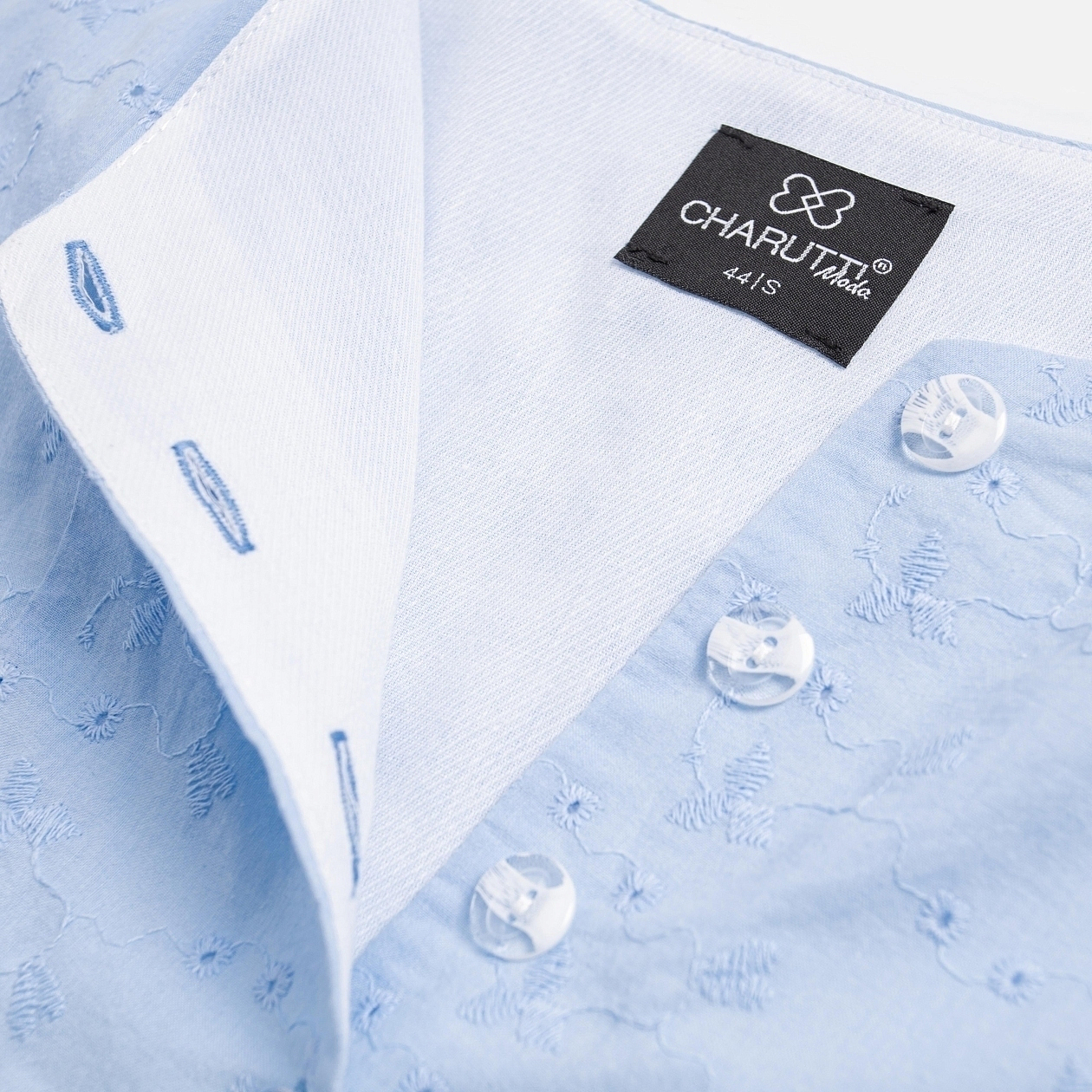 Сарафан Летняя сказка (голубой). Состав: 100% хлопок