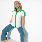 Блуза Модное изыскание (ideal). Состав: 95% п/э, 5% эластан