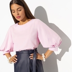 Блуза Модный романс (mon cher). Состав: 95% п/э, 5% эластан