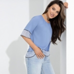 Блуза Путешествие в Прованс (spring day). Состав: 95% вискоза, 5% спандекс