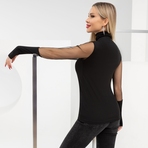 Водолазка Где купить (роскошная). Состав: 65% п/э, 30% вискоза, 5% спандекс