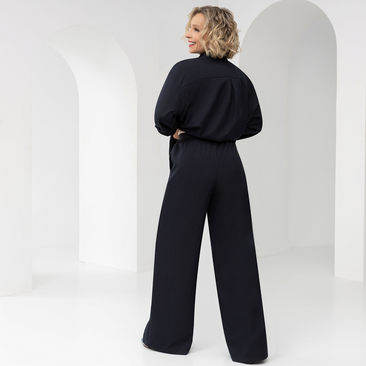 Брюки Погружение в стиль (примадонна). Состав: 75% вискоза, 25% полиэстер