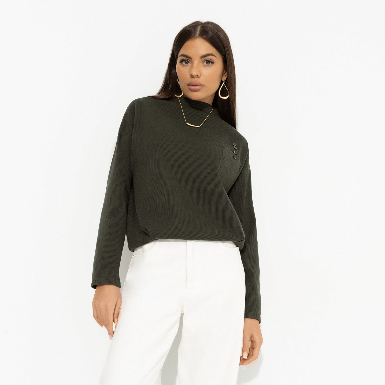 Долгожданное приглашение (green). Купить женский Джемпер оптом от производителя.