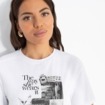 Футболка Упражнение на стиль . Состав: 95% хлопок, 5% лайкра