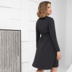 Платье Стильный офис. Состав: 95% п/э, 5% эластан