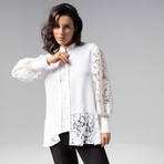 Кружевной повод. Состав: 50% п/э, 30% вискоза, 15% хлопок, 5% спандекс