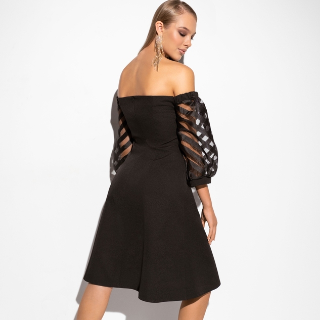 Платье Королева вечера (нью, с силиконовыми лямками) 