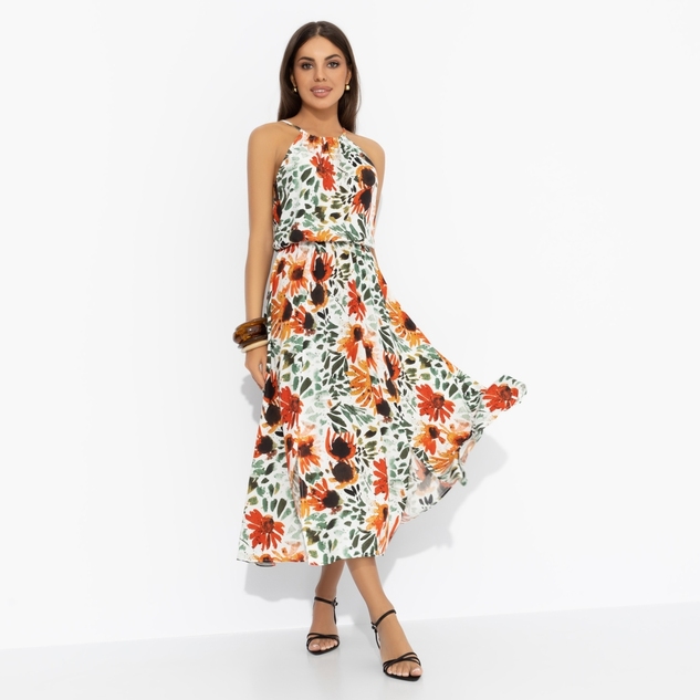 Сарафан Внезапное свидание (яркая) 