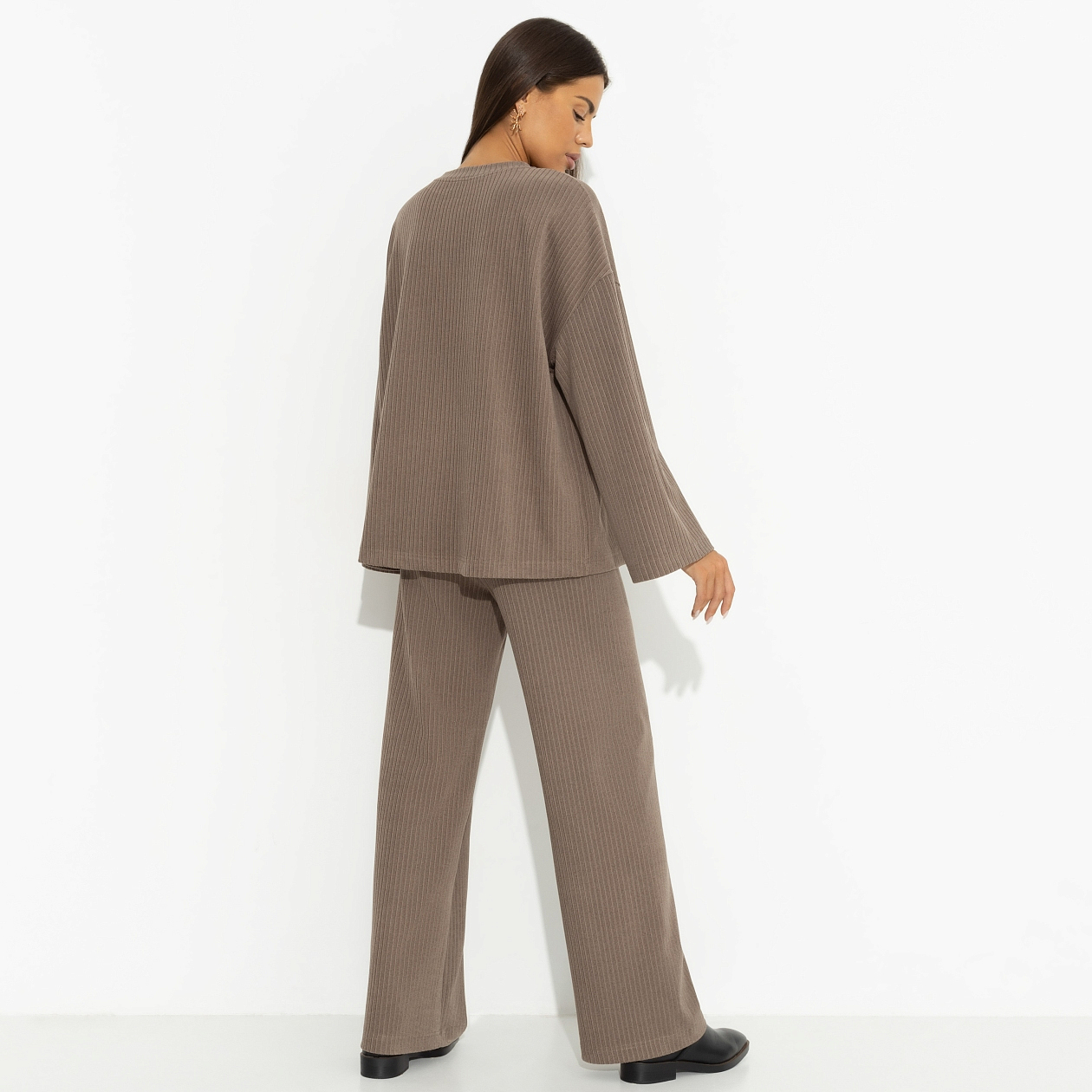 Брюки Сладкое воспоминание (new). Состав: 40% п/э, 35% вискоза, 20% акрил, 5% спандекс